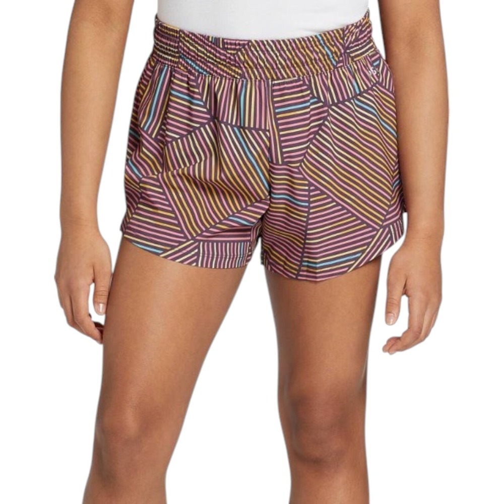 DSG Mid-Rise Stride Shorts Girls L Multicolor Geometric Activewear Running NWT - Picture 5 of 13